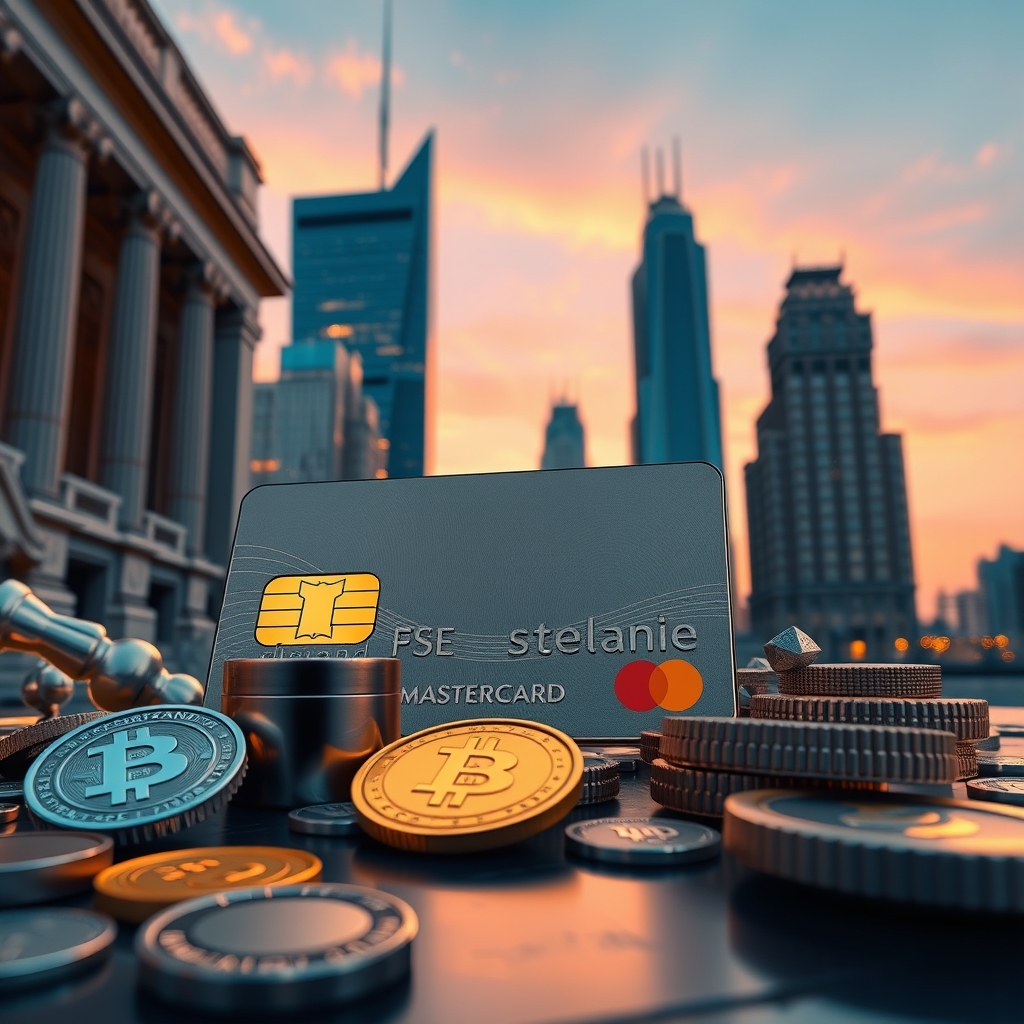Mastercard准备在稳定币付款前进行风险检查 — 原创概念插图