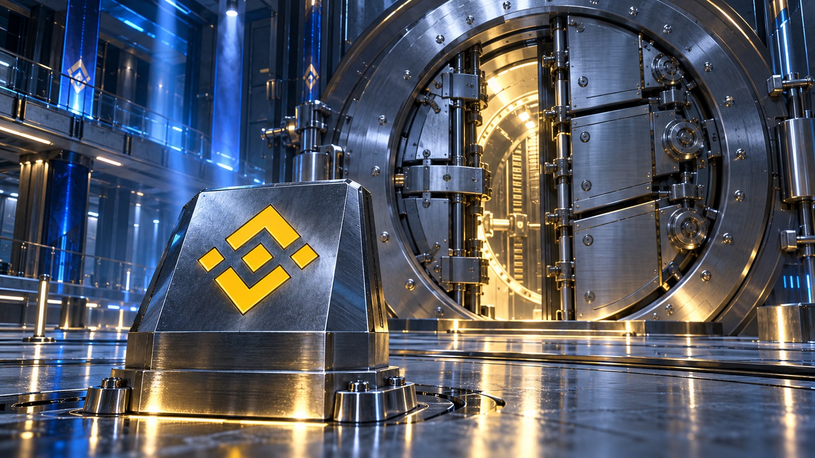 Binance prepares a phased withdrawal restart after the hack — original conceptual illustration