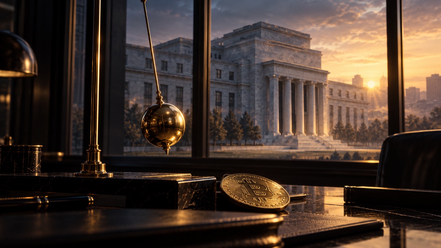 Bitcoin et Fed : ce que le discours de Kevin Warsh permet vraiment de conclure — illustration conceptuelle
