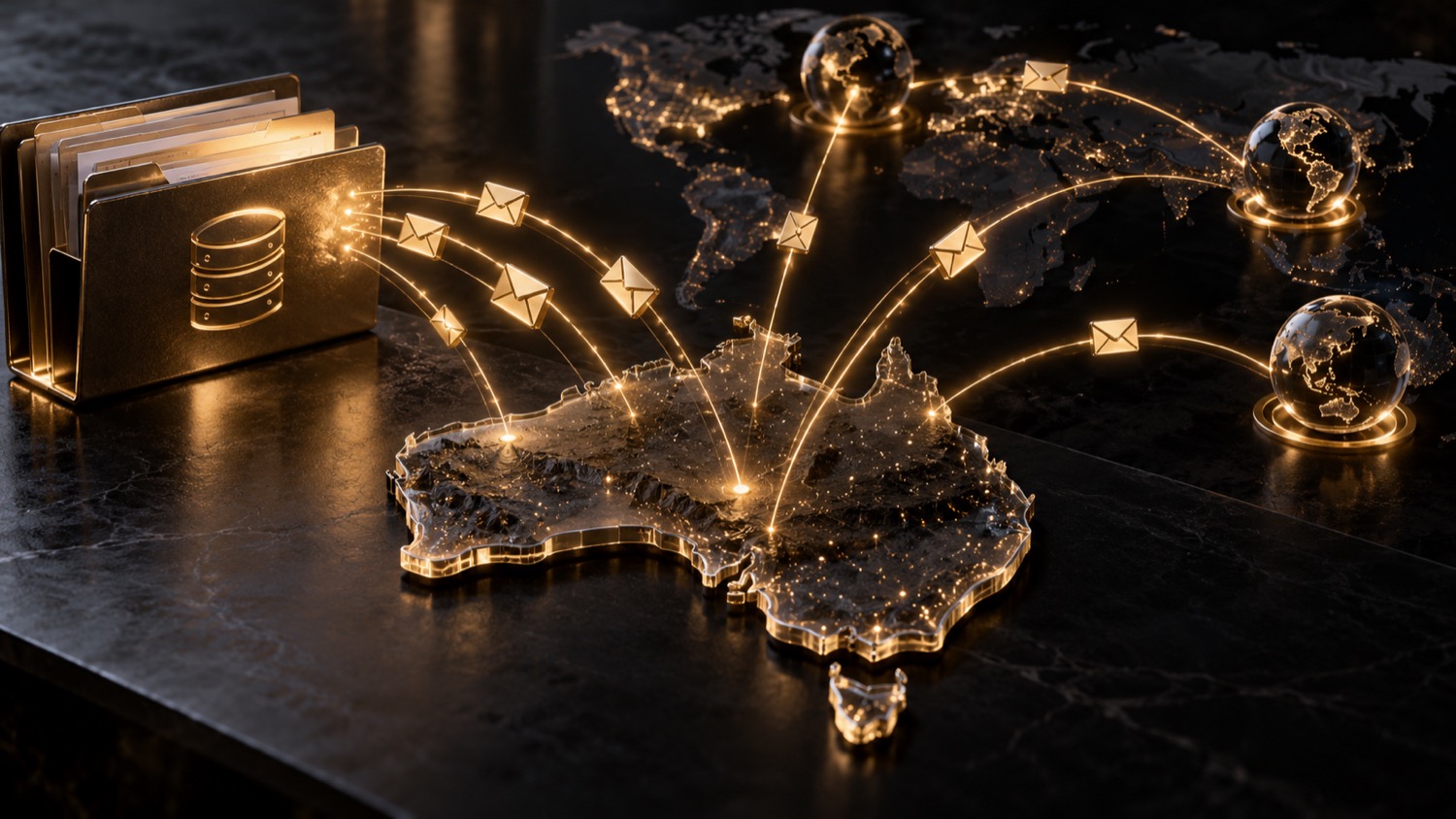 L’Australie consulte sur le partage des données fiscales crypto — illustration conceptuelle