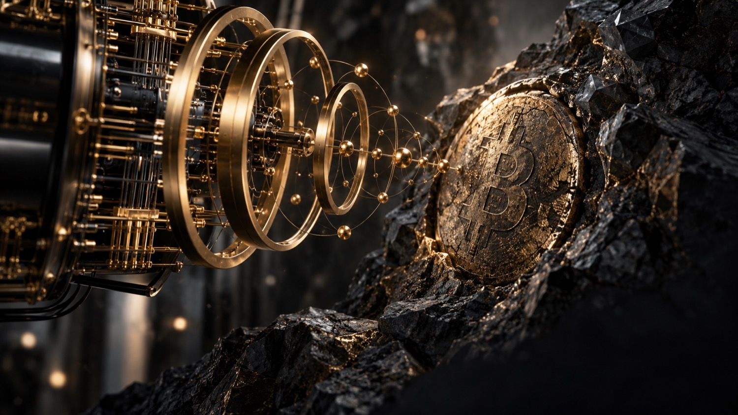 Google et Willow : ce que le progrès quantique change pour les anciennes clés Bitcoin — illustration conceptuelle